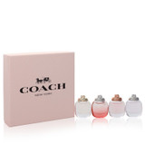 Coach by Coach Gift Set -- Coach .15 oz Mini EDP Spray + Coach .15 oz Mini EDT Spray + Coach Floral .15 oz Mini EDP + Coach Floral Blush .15 oz Mini EDP (Women)