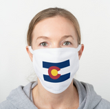 Colorado Flag Face Mask