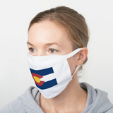 Colorado Flag Face Mask