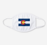 Colorado Flag Face Mask