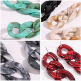 European and American exaggerated retro earrings