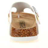 Flat cork sandals