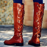 Women Sexy Plus Size Comfort Zipper Boots