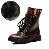 Women Shoes - 2018 Genuine Leather Women Boots