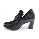 Women Shoes - Square toe Real Leather Ankle Boots