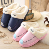 Couples Non-slip Casual Warm Waterproof Slippers