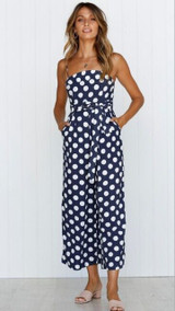 Polka dot wide leg jumpsuit Polka dot wide leg jumpsuit