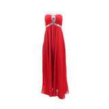 Maternity Solid Color Strapless Maxi Dress
