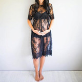 Maternity Lace Photo Props Gown