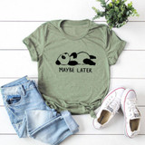 Letter Print T-shirt