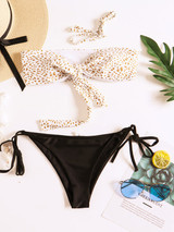 Leopard Sexy Bandeau Bikini