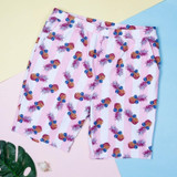 Parent-child pineapple print swimsuit