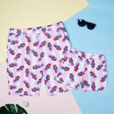 Parent-child pineapple print swimsuit