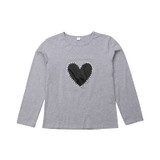 Parent-child heart-shaped T-shirt