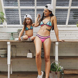 High waist parent-child swimsuit