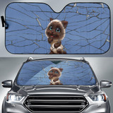Funny puppy Auto Sun Shade
