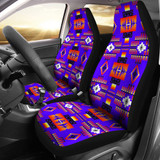 Seven Tribes Blue Car Seat Covers
