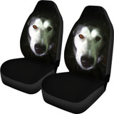 Stunning Alaskan Malamute Car Seat Covers