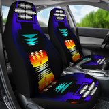 Midnight Sage Fire Set of 2 Car Seat Covers
