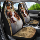Australian Shepherd Car Seat Covers (Set of 2)