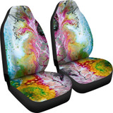 ABSTRACT CAR SEAT COVERS