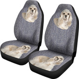 cocker spaniel Car Seat Cover