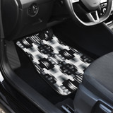 Black and White Sage Front Car Mats (Set Of 2)