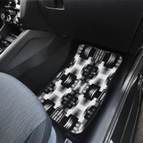 Black and White Sage Front Car Mats (Set Of 2)
