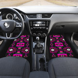 Midnight Pink Front Car Mats (Set Of 2)