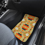 Seven Tribes Tan Front Car Mats (Set Of 2)