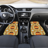 Seven Tribes Tan Front Car Mats (Set Of 2)