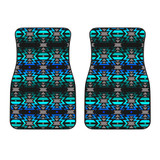 Black Fire Northern Lights Front Car Mats (Set Of 2)