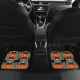 Deer Gray Front And Back Car Mats (Set Of 4)