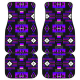 Midnight Purple Front And Back Car Mats (Set Of 4)