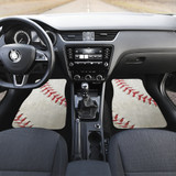 Baseball Front And Back Car Mats (Set of 4)