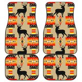 Deer Tan Front And Back Car Mats (Set Of 4)