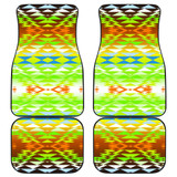 Taos Powwow 30 Front And Back Car Mats (Set Of 4)