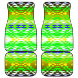 Taos Powwow 60 Front And Back Car Mats (Set Of 4)