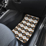 Cofitichequi White Front Car Mats (Set Of 2)