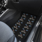 Blue eyed Cat Car Floor Mat