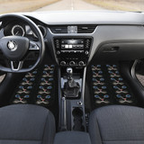 Blue eyed Cat Car Floor Mat