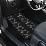Blue eyed Cat Car Floor Mat