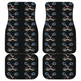 Blue eyed Cat Car Floor Mat