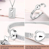 Gift For Love Lock Bracelet Key Necklace