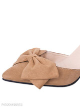Plain Stiletto High Heeled Velvet Ankle Strap Point Toe Date Office Pumps