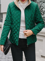 Band Collar Plain Coat