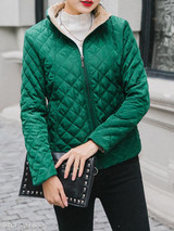 Band Collar Plain Coat