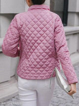 Band Collar Plain Coat