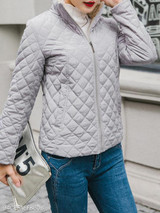 Band Collar Plain Coat