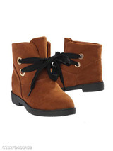 Plain Flat Velvet Criss Cross Round Toe Casual Date Outdoor Short Flat Boots